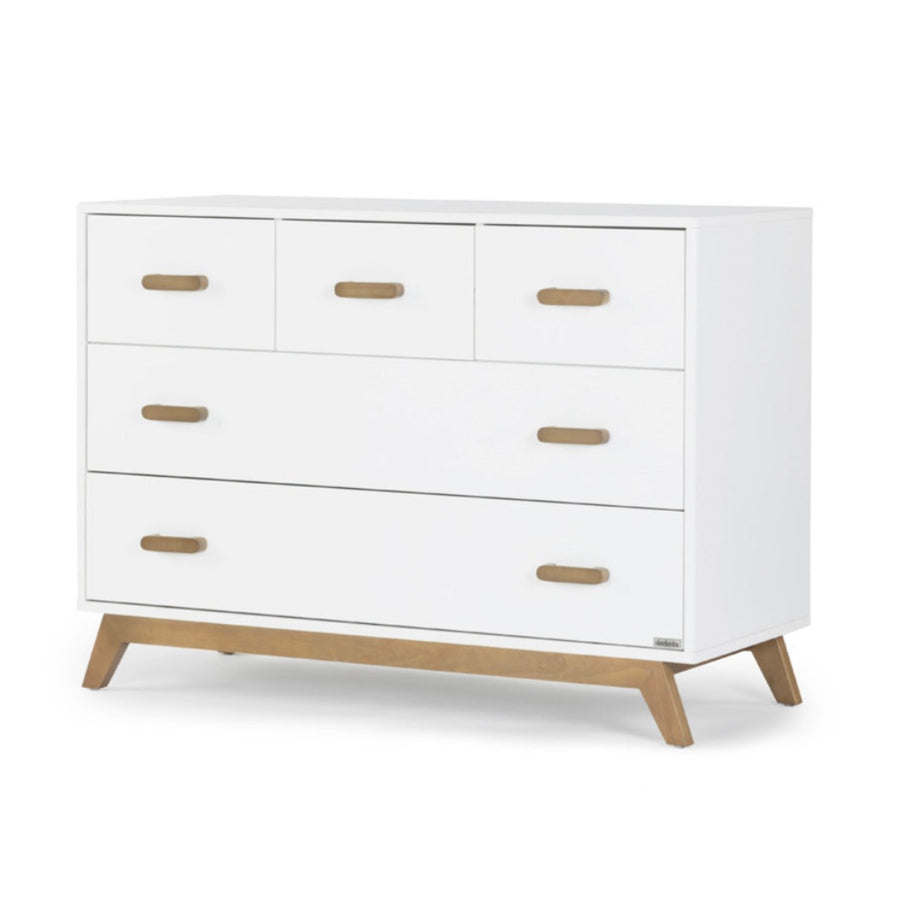 Soho 5-Drawer Dresser, White