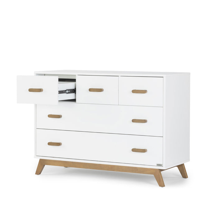 dadada Soho 5-Drawer Dresser White