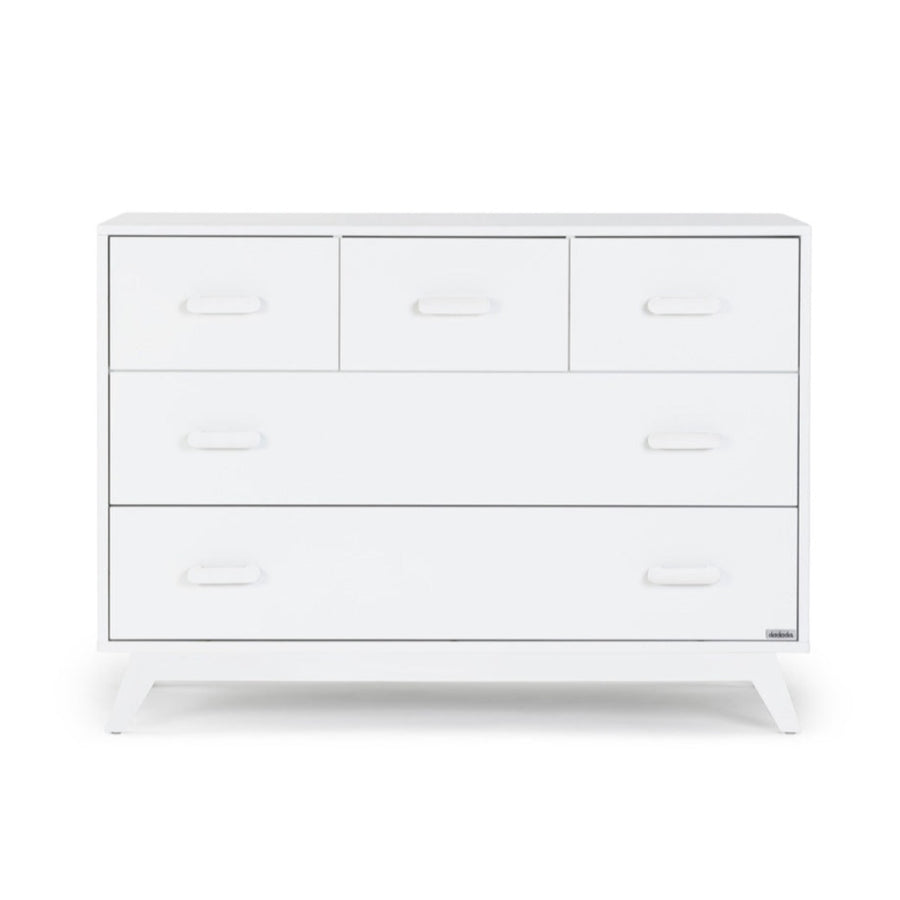 Soho 5-Drawer Dresser, White Soho 5-Drawer Dresser, White