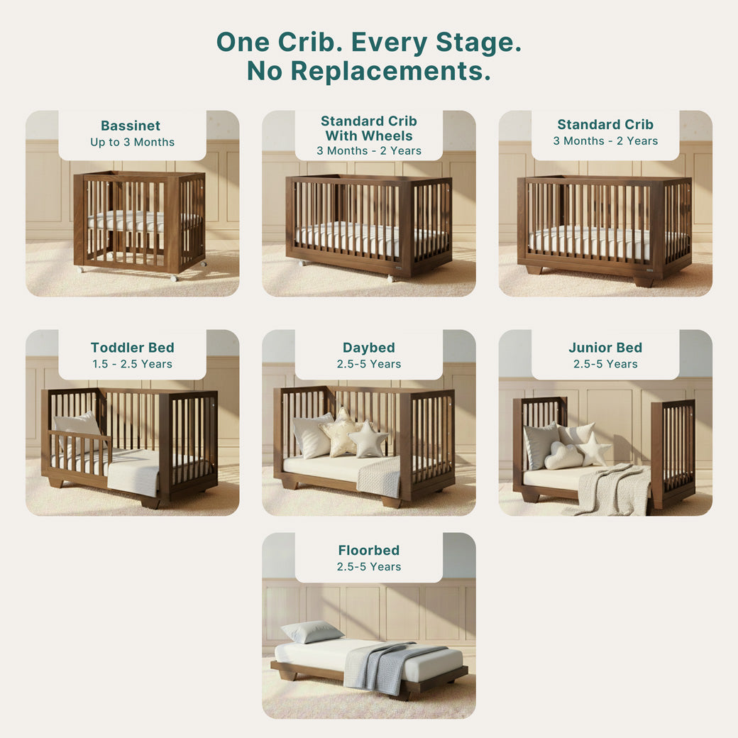 Spirit 8-in-1 Convertible Crib