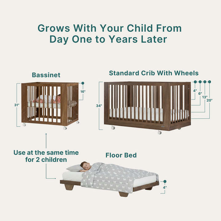 Spirit 8-in-1 Convertible Crib
