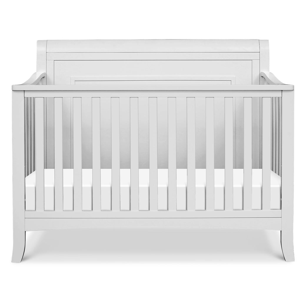 Front view of DaVinci Anders 4-in-1 Convertible Crib in -- Color_Cloud Grey