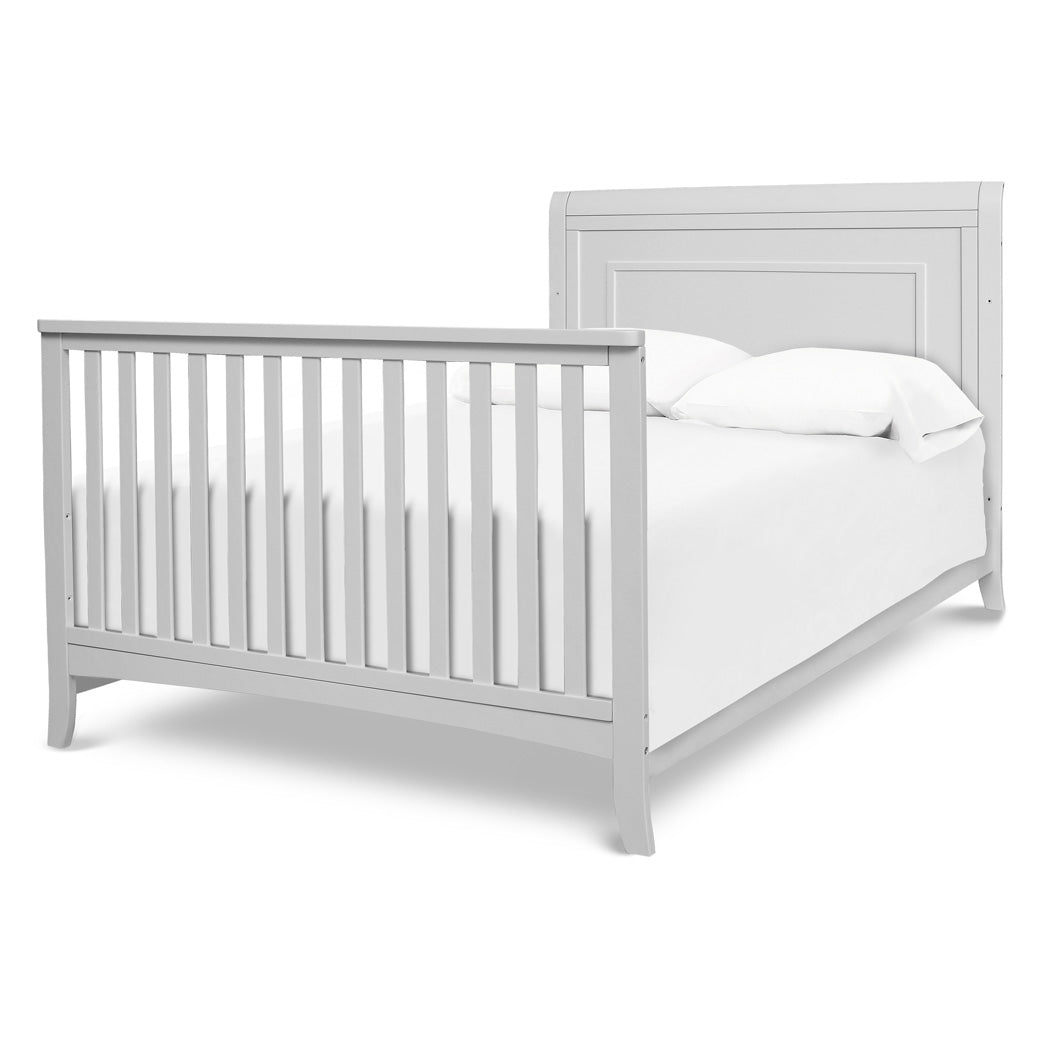 DaVinci Anders 4-in-1 Convertible Crib as full-bed in -- Color_Cloud Grey