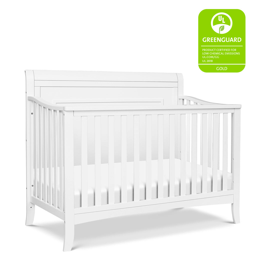 DaVinci Anders 4-in-1 Convertible Crib with GREENGUARD Gold tag  in -- Color_White