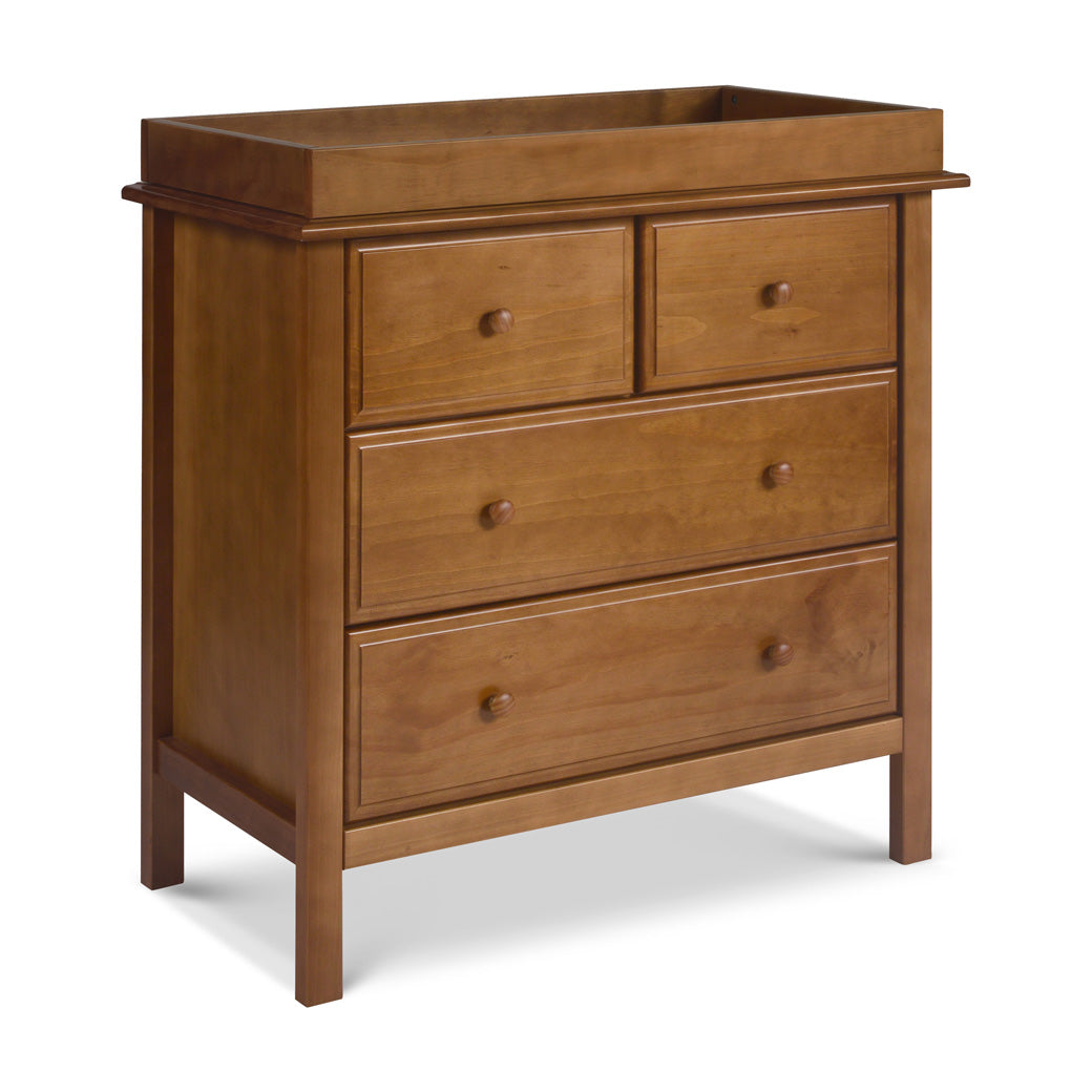 DaVinci Autumn 4-Drawer Dresser with changing tray in -- Color_Chestnut
