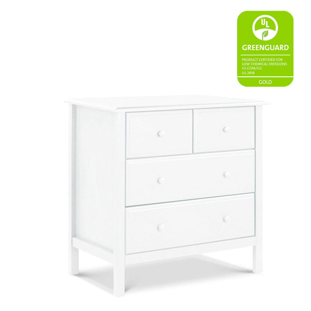 DaVinci Autumn 4-Drawer Dresser with GREENGUARD Gold tag  in -- Color_White