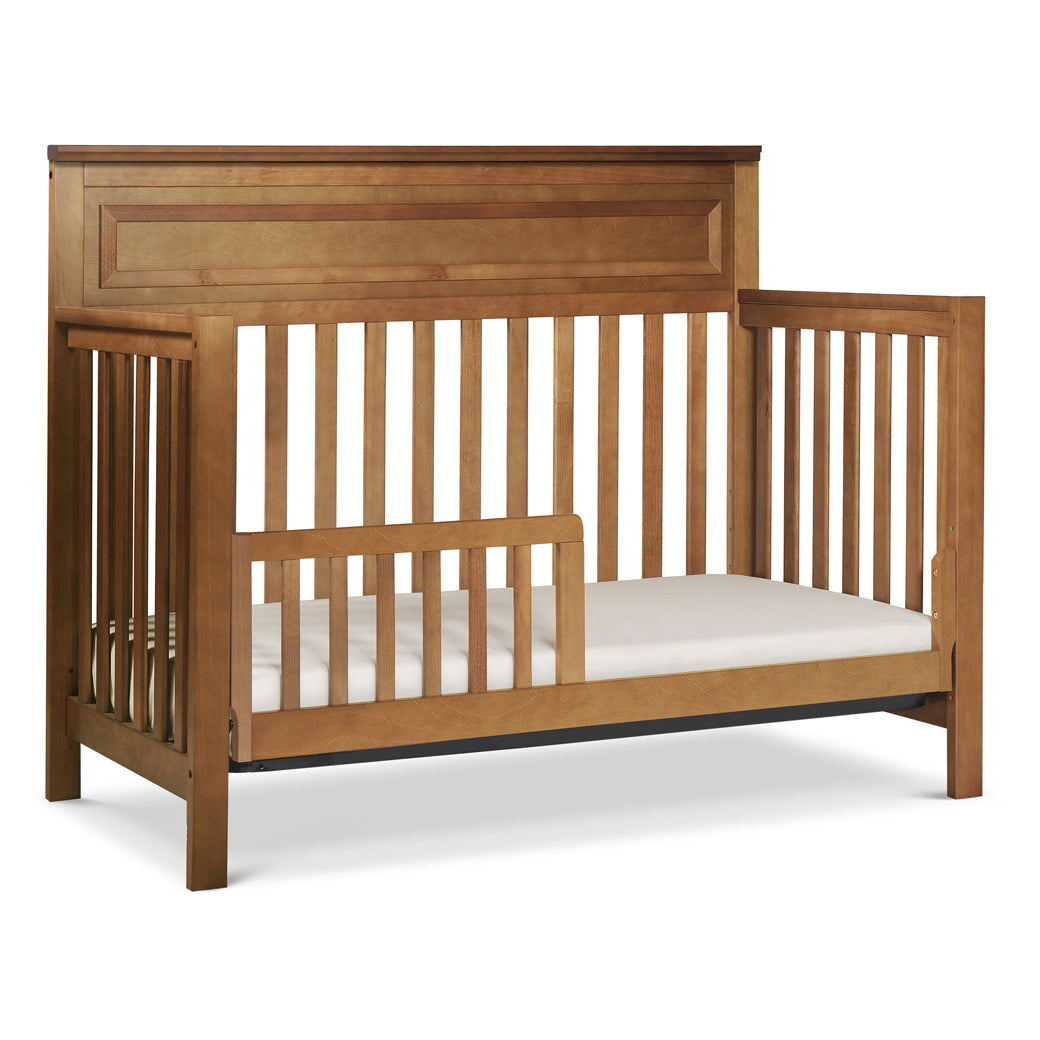 DaVinci Autumn 4-in-1 Convertible Crib as toddler bed in -- Color_Chestnut
