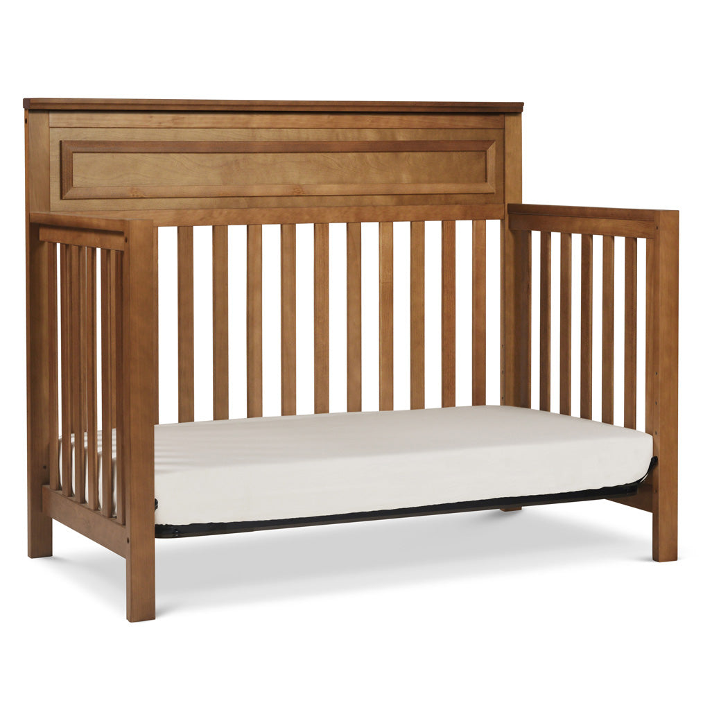 DaVinci Autumn 4-in-1 Convertible Crib as daybed in -- Color_Chestnut