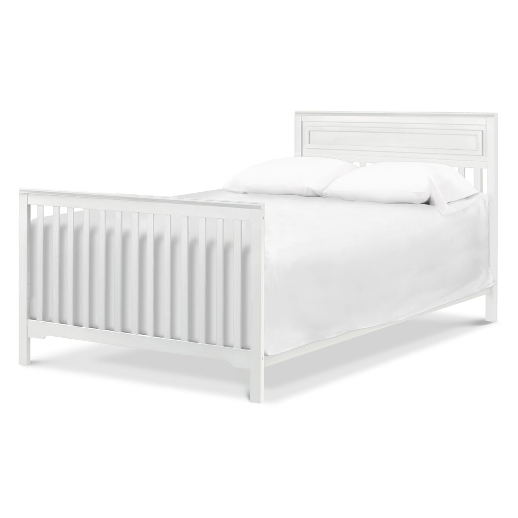DaVinci Autumn 4-in-1 Convertible Crib as full-size bed in -- Color_White