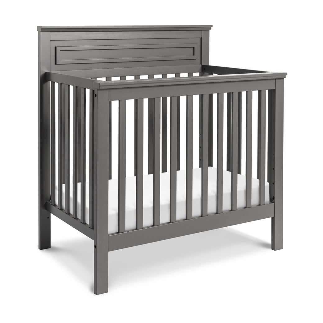 DaVInci Autumn 4-in-1 Convertible Mini Crib in -- Color_Slate