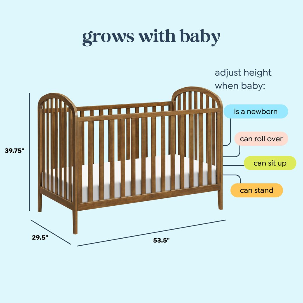 Beau 3-in-1 Convertible Crib