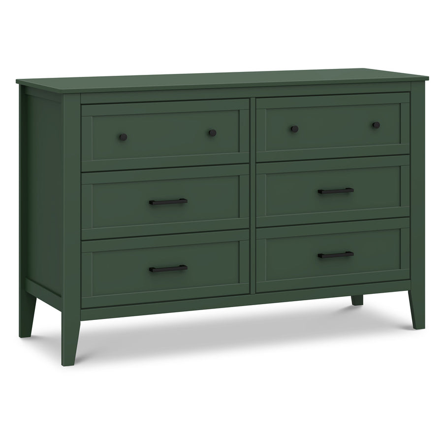 davinci green dresser DaVinci Charlie 6-Drawer Double Dresser