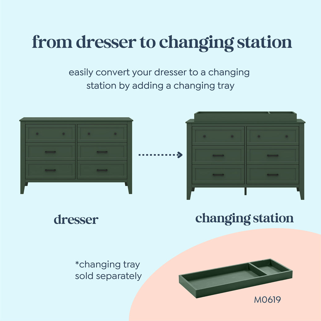 Beau 6-Drawer Dresser