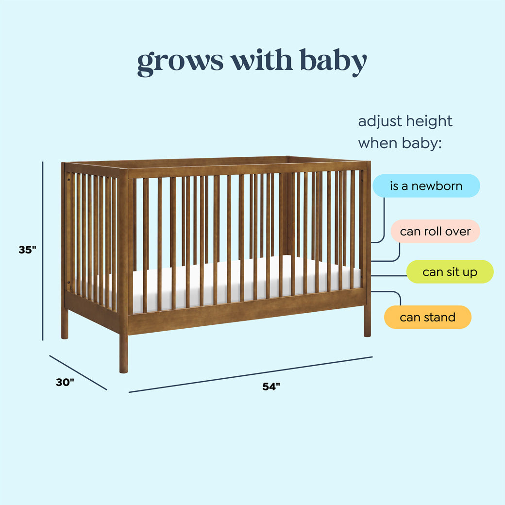 Birdie 3-in-1 Convertible Crib