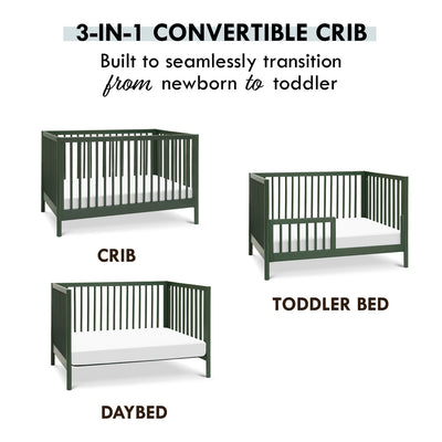 Birdie 3-in-1 Convertible Crib