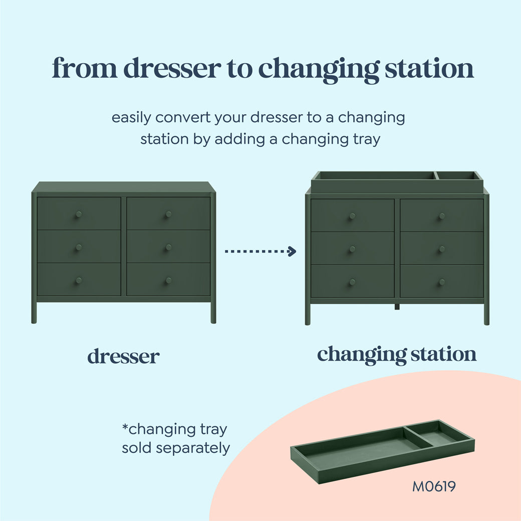 Birdie 6-Drawer Dresser