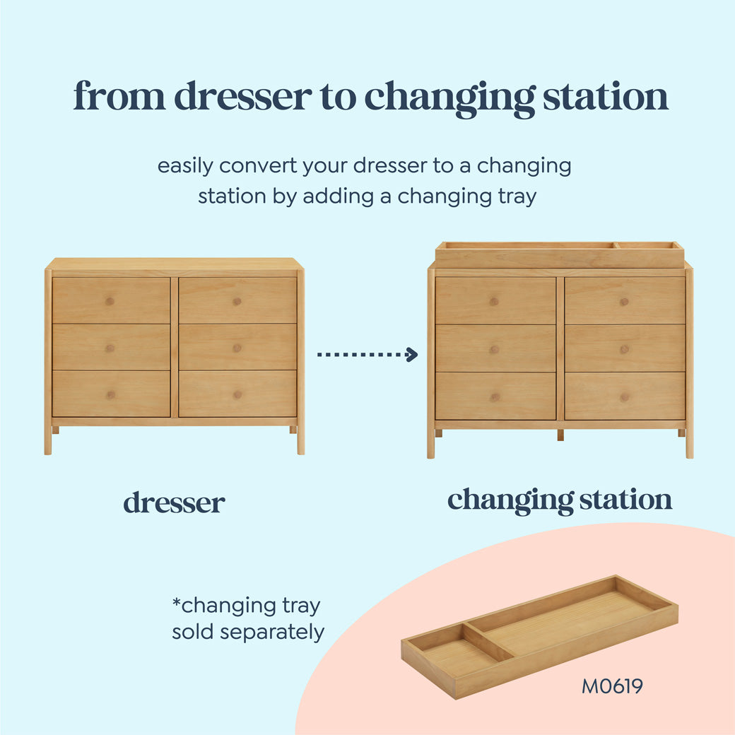 DaVinci Birdie 6-Drawer Dresser | Modern Nursery™