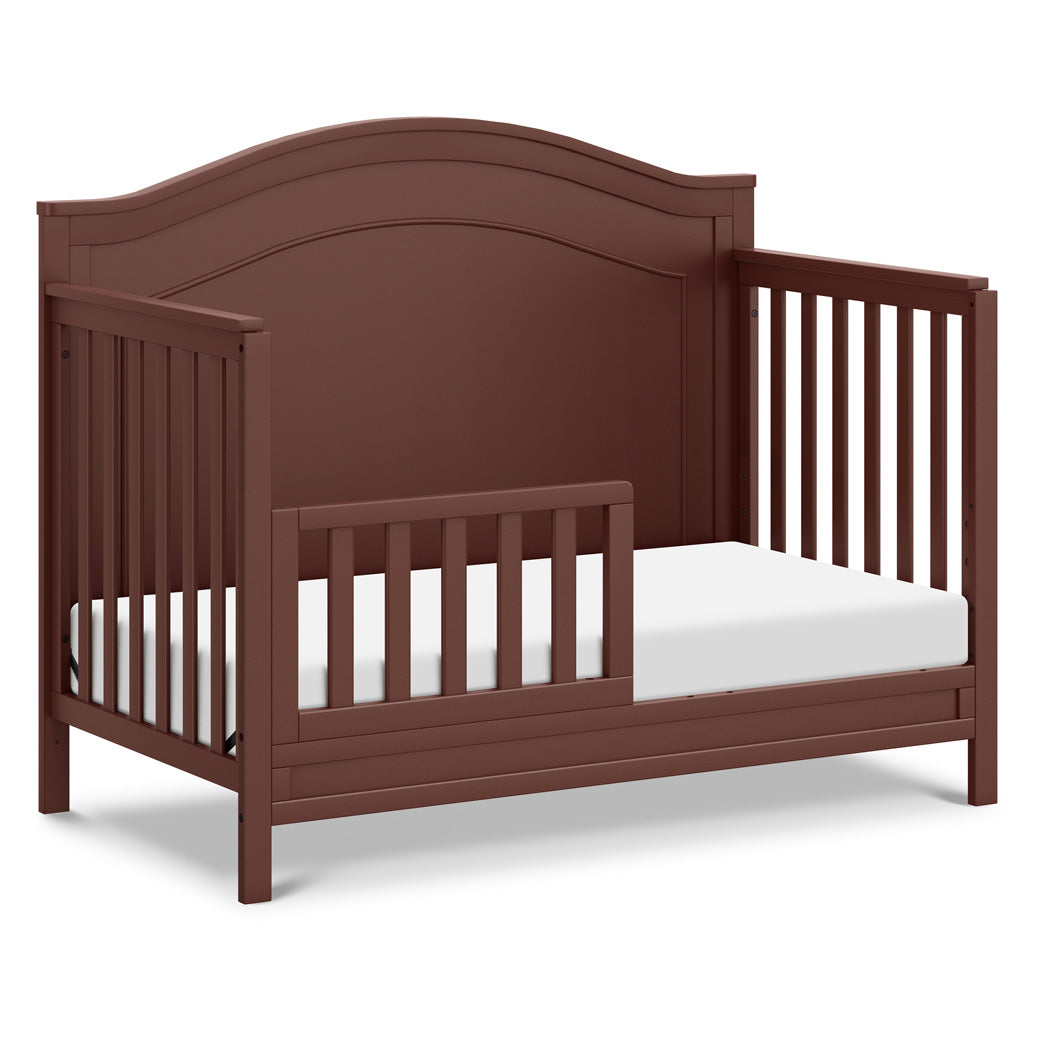 The DaVinci Charlie 4-in-1 Convertible Crib as toddler bed in -- Color_Crimson