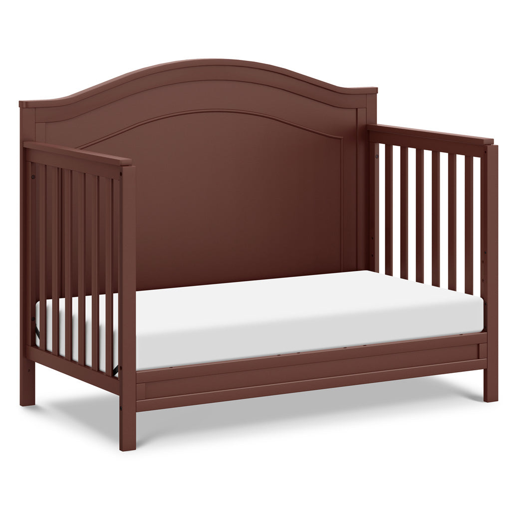 The DaVinci Charlie 4-in-1 Convertible Crib as daybed in -- Color_Crimson