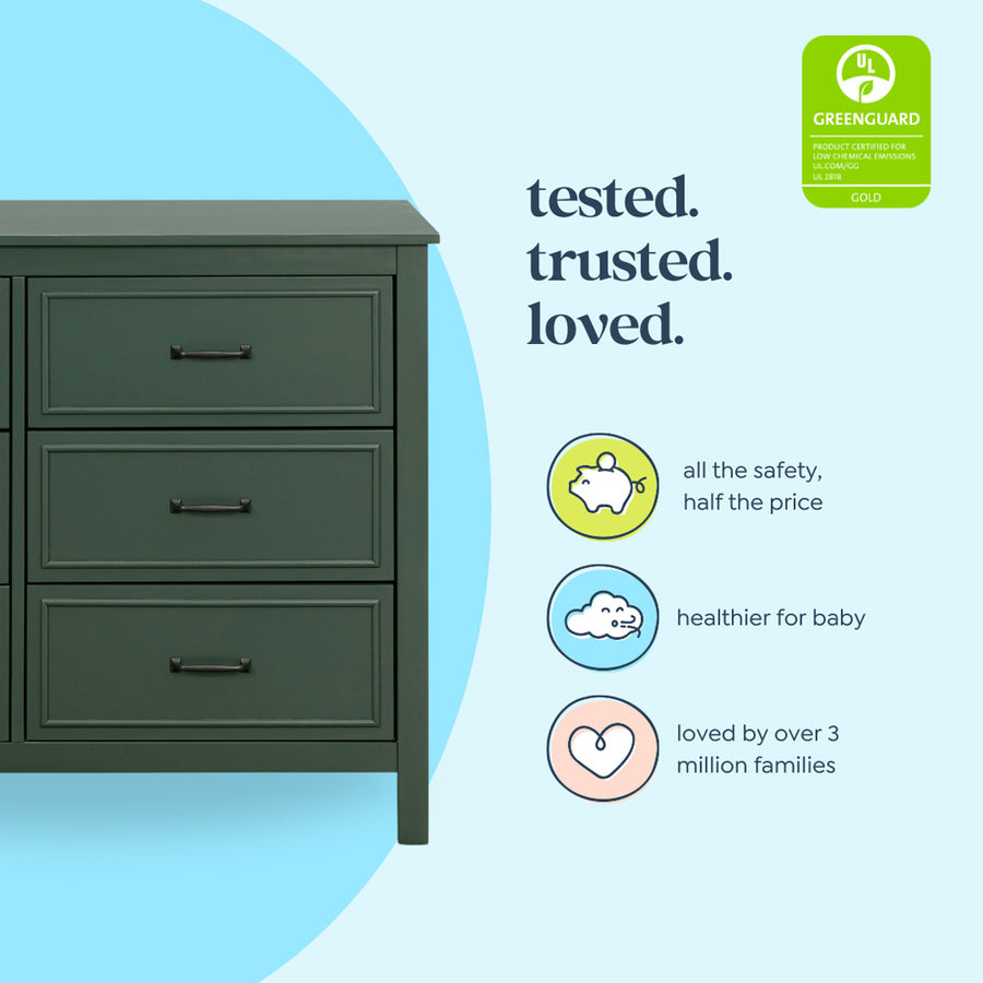 Davinci Charlie 6-Drawer Double Dresser