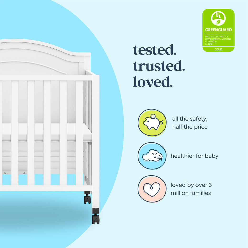 Charlie Folding Portable 3-in-1 Mini Crib