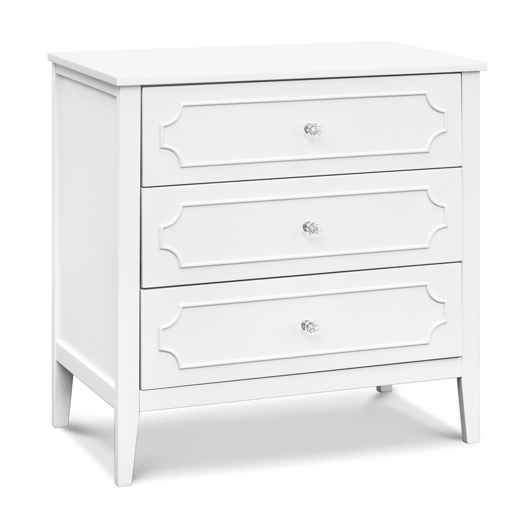 DaVinci Chloe Regency 3-Drawer Dresser in -- Color_White
