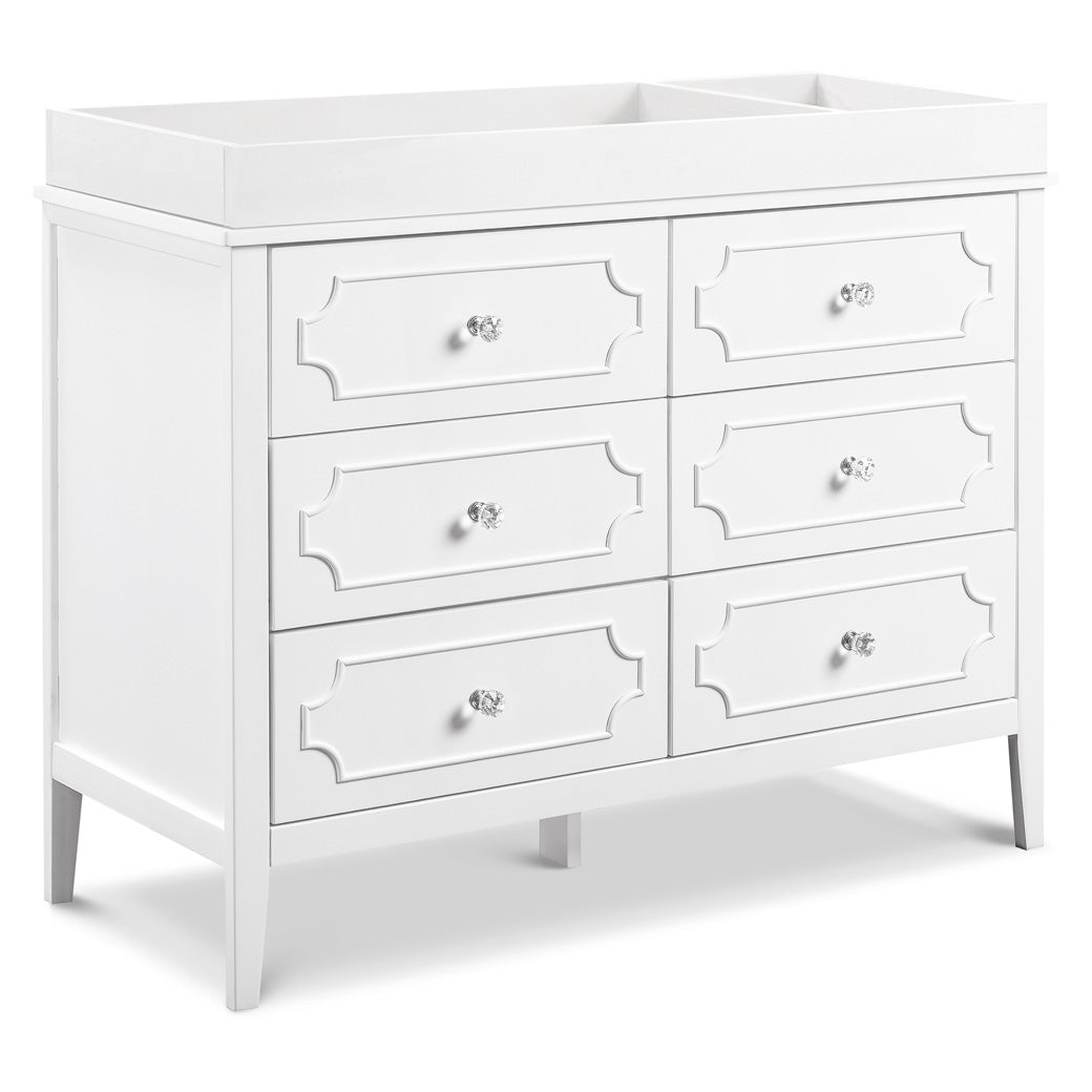DaVinci Chloe Regency 6-Drawer Dresser in -- Color_White