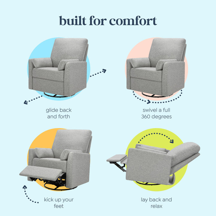 Ethan Recliner and Swivel Glider
