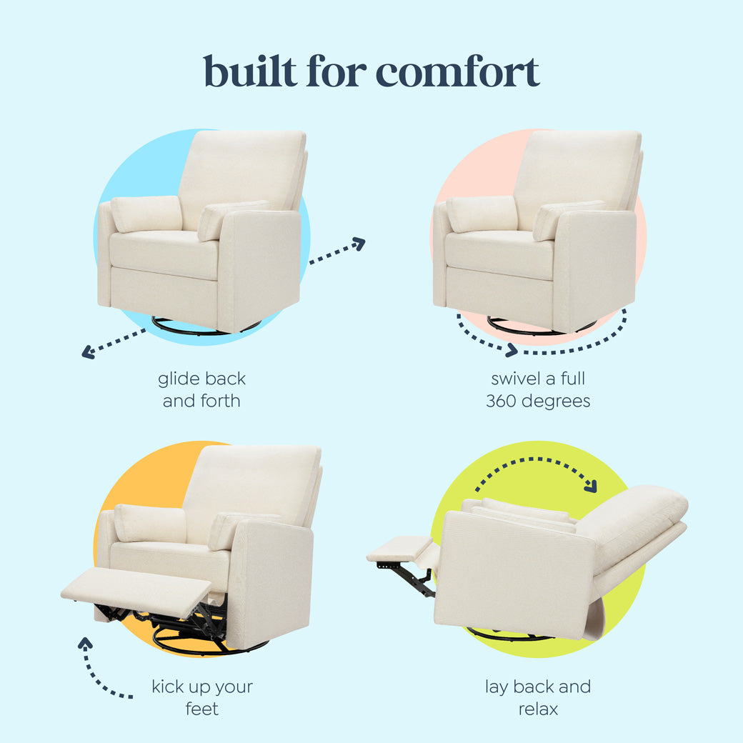 Ethan Recliner and Swivel Glider
