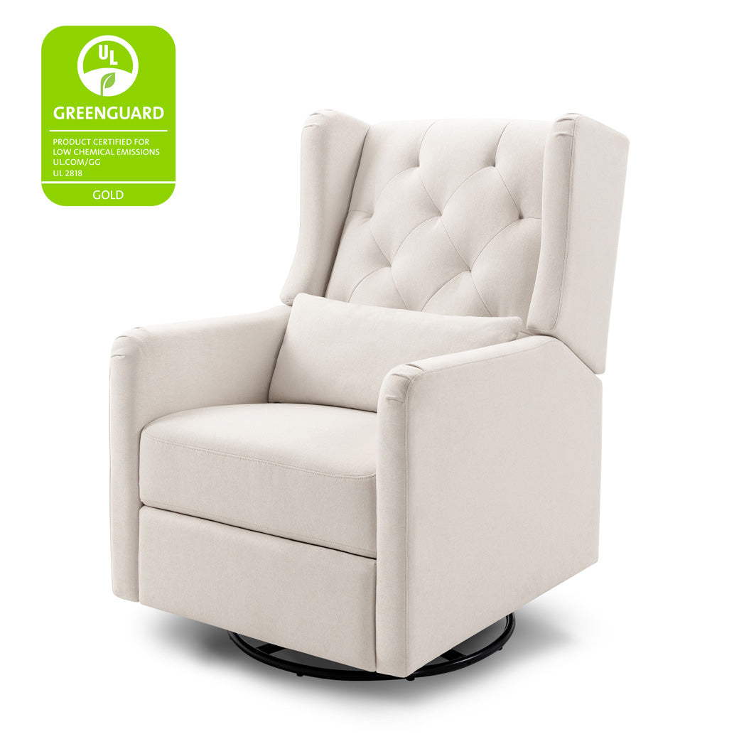 DaVinci Everly Recliner and Swivel Glider with GREENGUARD Gold tag  in -- Color_Performance Cream Eco-Weave