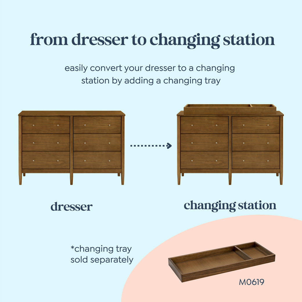 Frem 6-Drawer Dresser