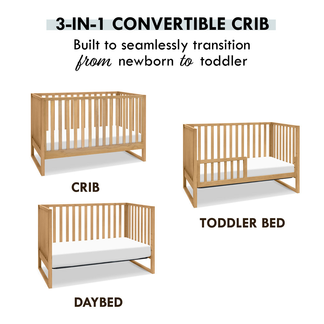 Hunter 3-in-1 Convertible Crib