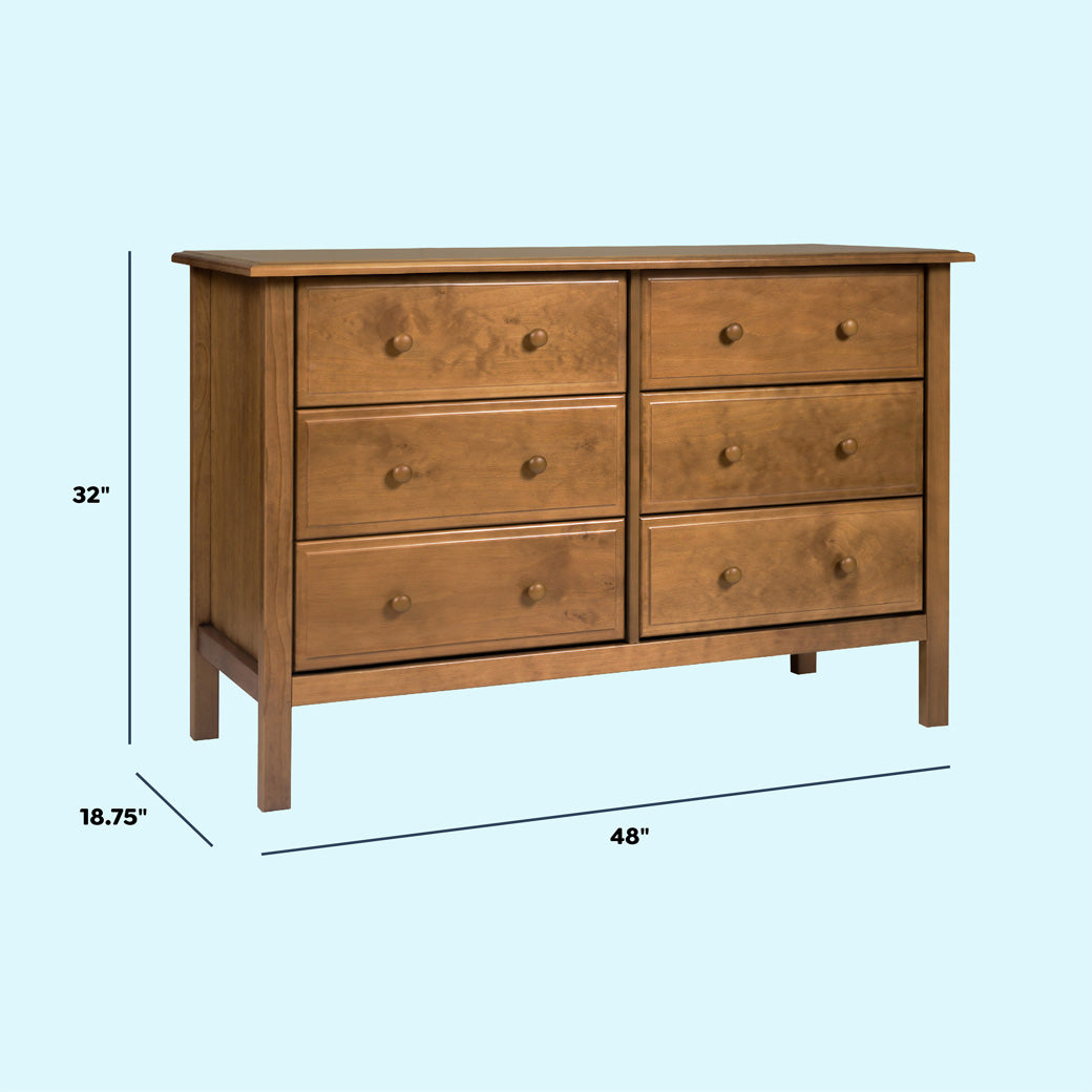 Jayden 6-Drawer Double Wide Dresser