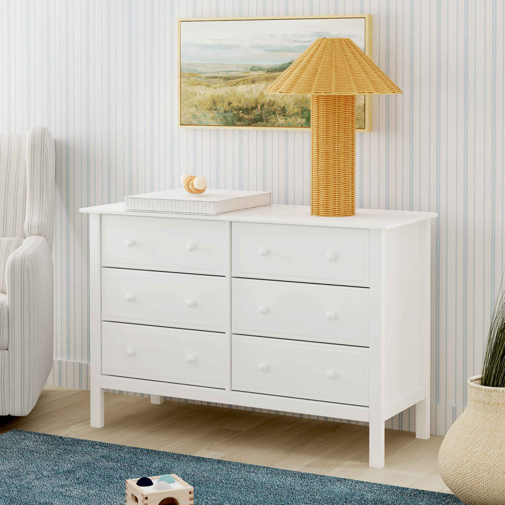 Jayden 6-Drawer Double Wide Dresser