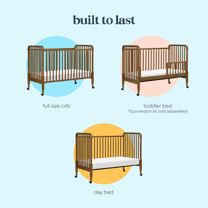 Jenny Lind 3-in-1 Convertible Crib