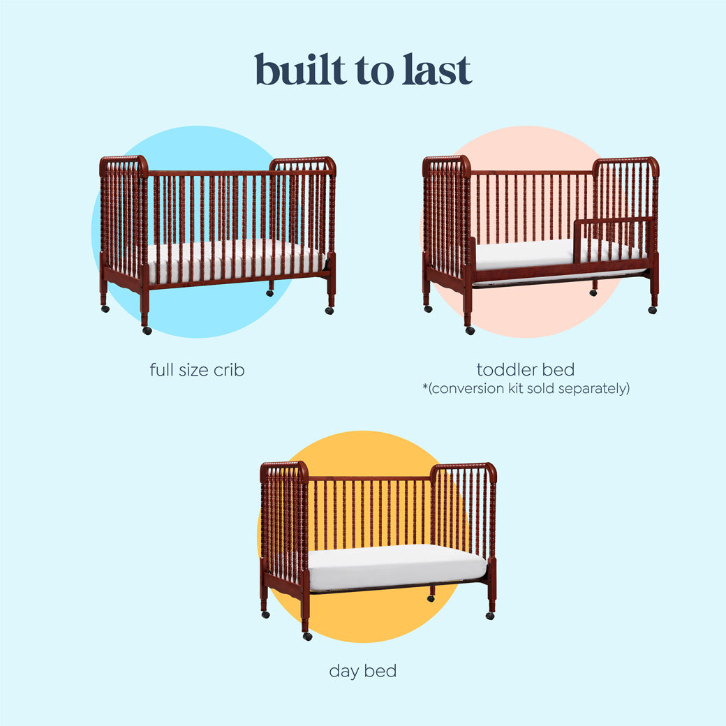 DaVinci Jenny Lind 3-in-1 Convertible Crib | Modern Nursery™