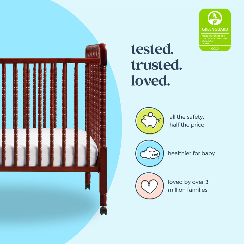 Jenny Lind 3-in-1 Convertible Crib