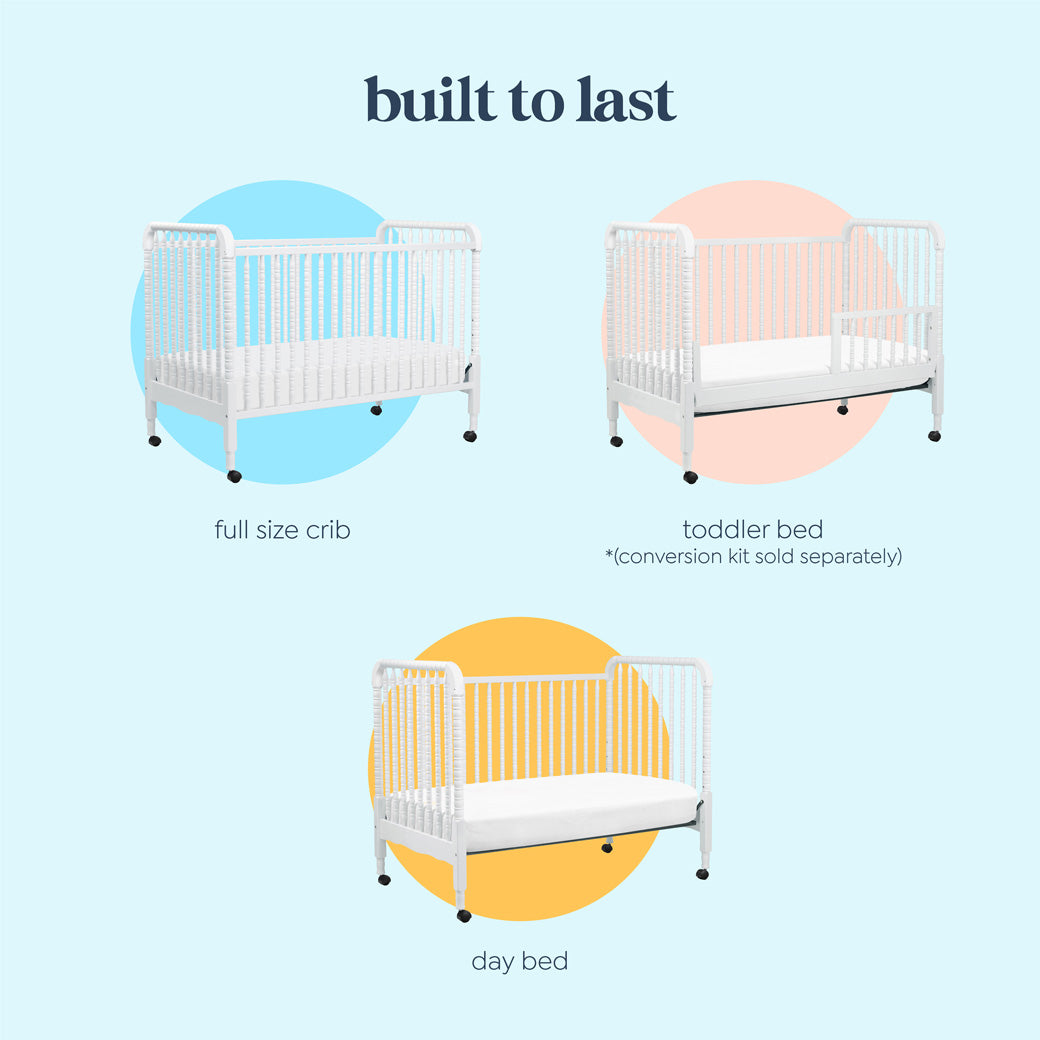 Jenny Lind 3-in-1 Convertible Crib