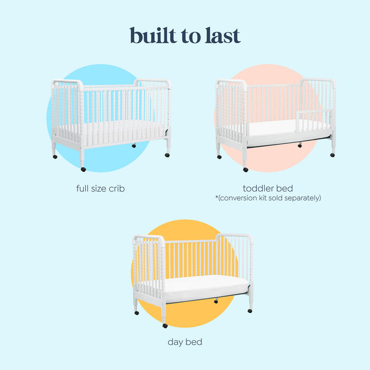 Jenny Lind 3-in-1 Convertible Crib