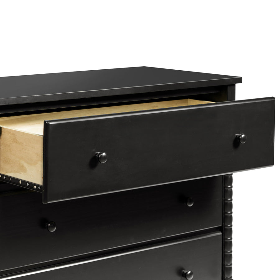 3 drawer black dresser DaVinci Jenny Lind Spindle 3-Drawer Dresser, Ebony Black