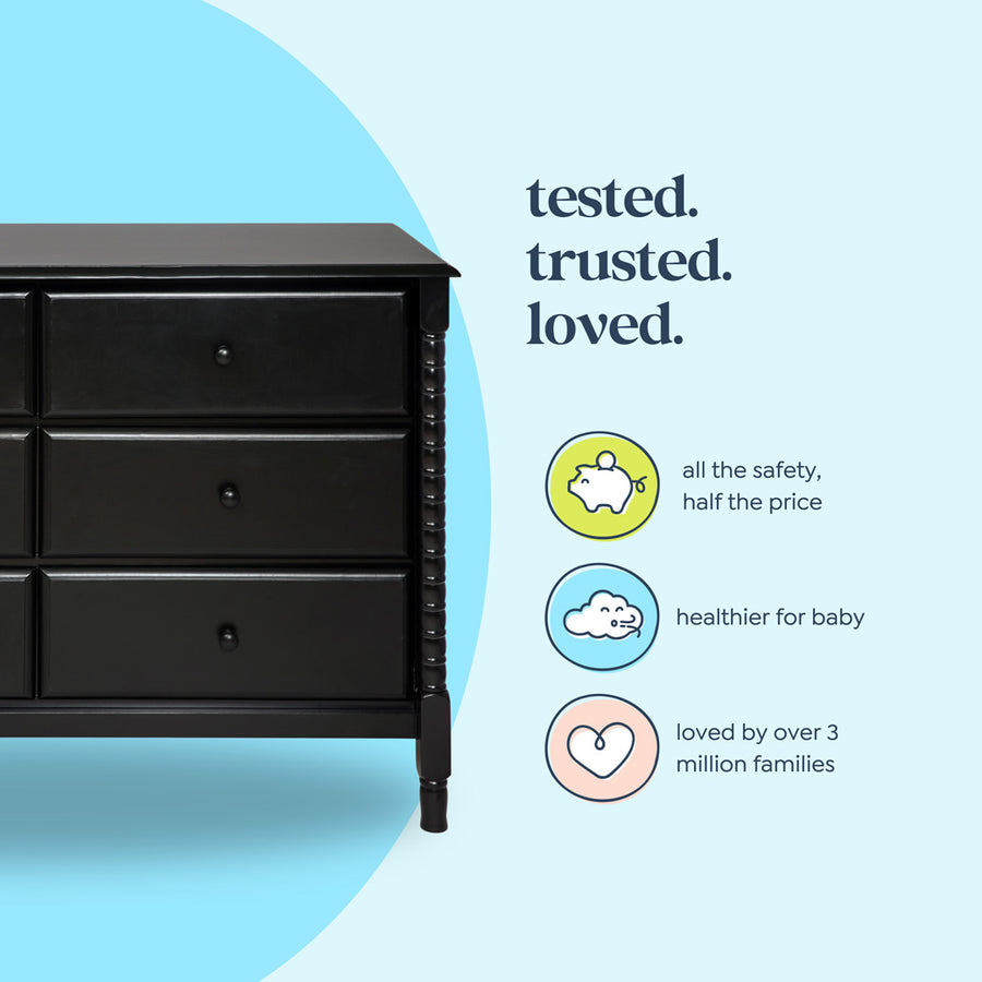 DaVinci Jenny Lind Spindle 6-Drawer Dresser