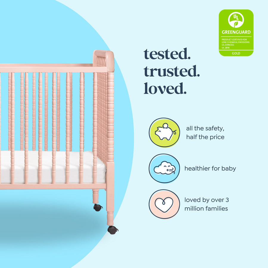 evenflo crib assembly instructions DaVinci Jenny Lind 3-in-1 Convertible Crib