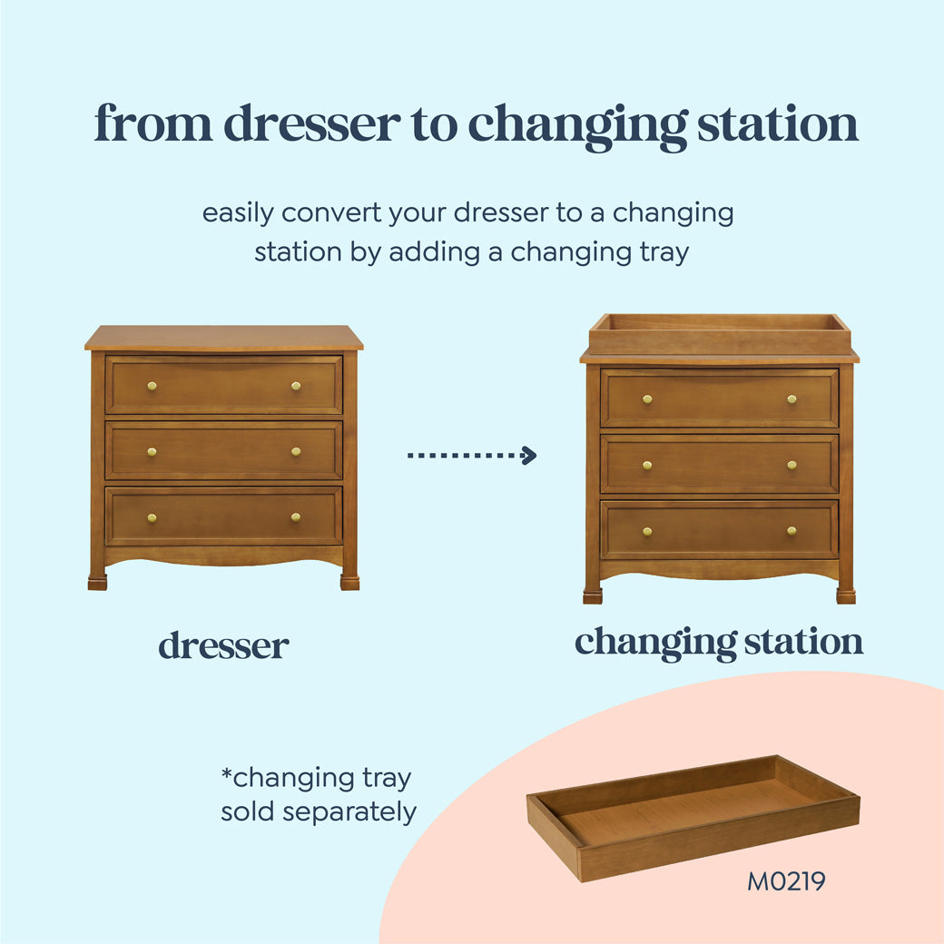 Kalani 3-Drawer Dresser