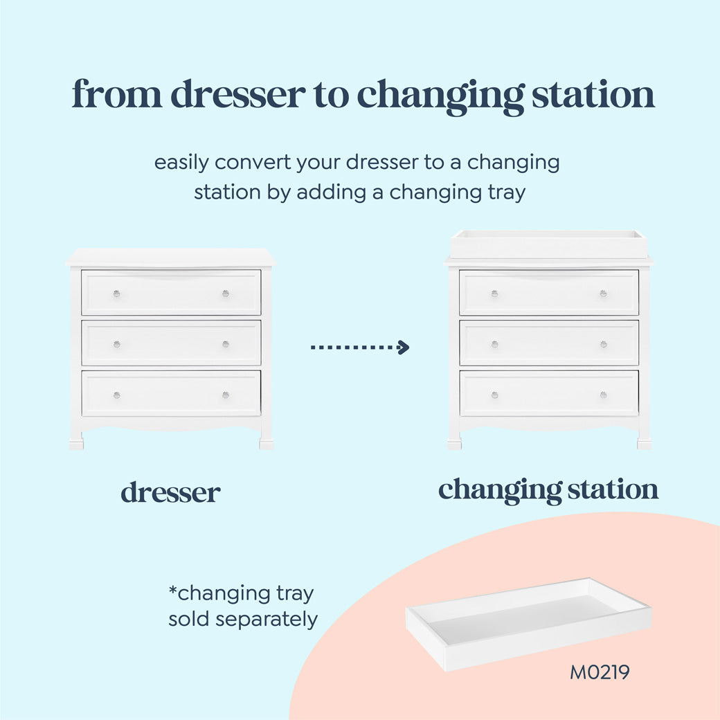 Kalani 3-Drawer Dresser