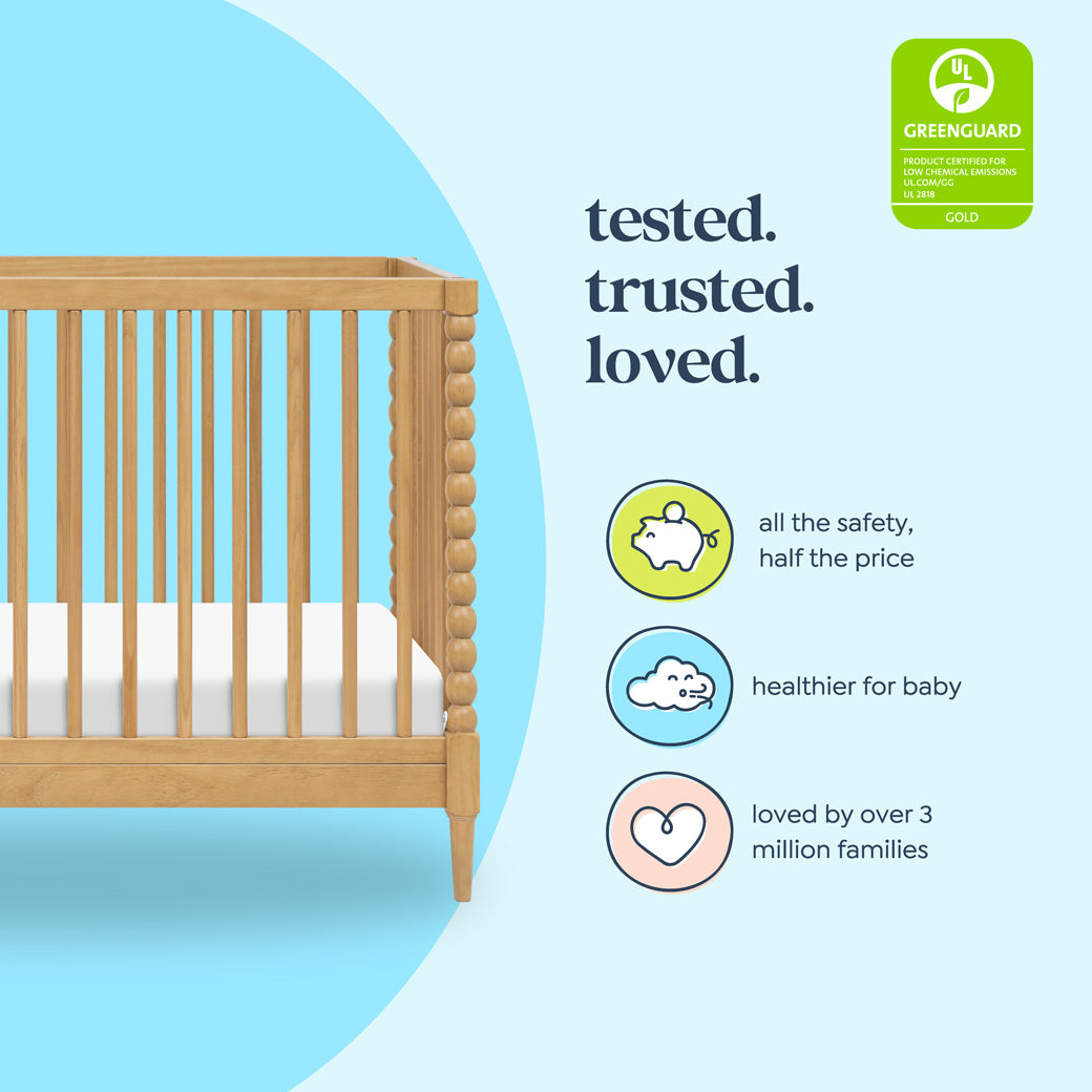 Lainey Bobbins 3-in-1 Convertible Crib
