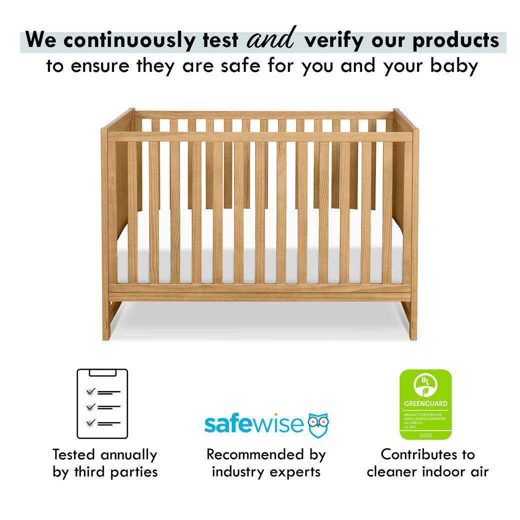 Certifications of DaVinci Margot 3-in-1 Convertible Crib in -- Color_Honey