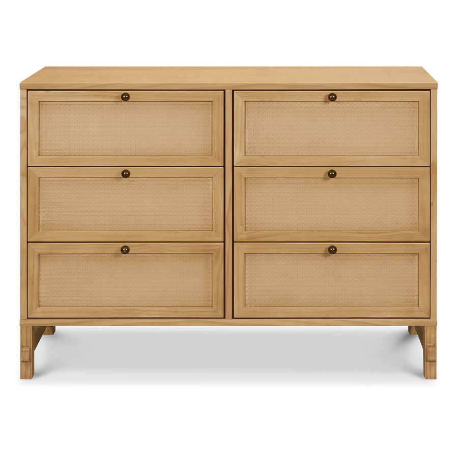 davinci dresser DaVinci Margot 6-Drawer Dresser Honey