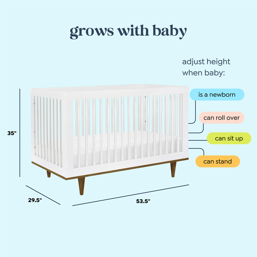 Marley 3-in-1 Convertible Crib