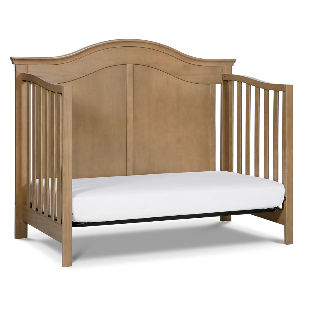 DaVinci Meadow 4-in-1 Convertible Crib as daybed in -- Color_Hazelnut