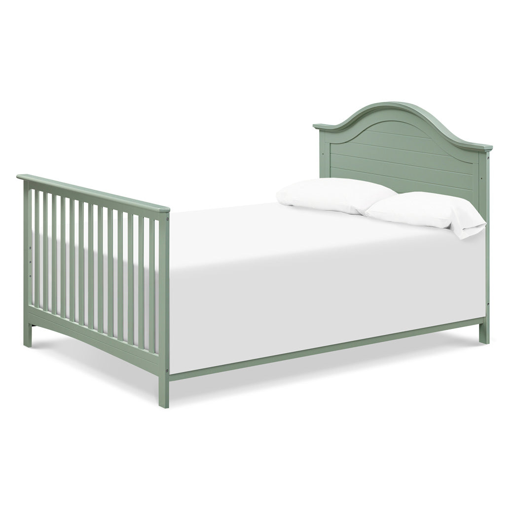 Carter's by DaVinci Nolan 4-in-1 Convertible Crib as full-size bed in -- Color_Light Sage
